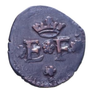 reverse: EMANUELE FILIBERTO (1559-1580) QUARTO DI SOLDO CU. 0,99 GR. BB+