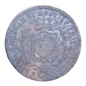 reverse: CARLO FELICE (1821-1831) 2 LIRE 1830 GENOVA R AG. 9,66 GR. MB-BB (FORTE PATINA)