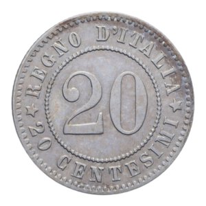 reverse: UMBERTO I (1878-1900) 20 CENT. 1894 KB NI. 3,93 GR. BB-SPL