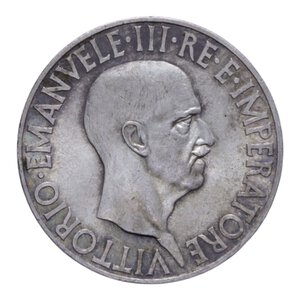 obverse: VITT. EMANUELE III (1900-1943) 10 LIRE 1936 IMPERO 10,04 GR. SPL
