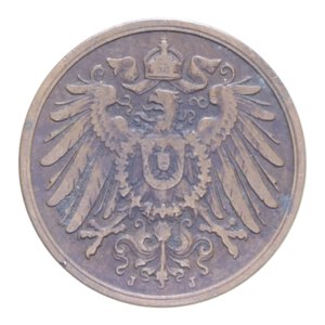 obverse: GERMANIA 2 PFENNIG 1906 CU. 3,31 GR. BB+