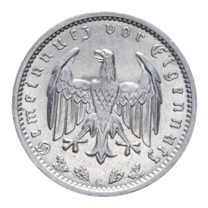 obverse: GERMANIA 1 REICHSMARK 1938 G NI. 4,86 GR. SPL