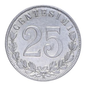 reverse: VITT. EMANUELE III (1900-1943) 25 CENT. 1903 AQUILA SABAUDA R NI. 4,08 GR. BB-SPL