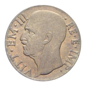 obverse: VITT. EMANUELE III (1900-1943) 10 CENT. 1941 IMPERO BA 4,9 GR. FDC 