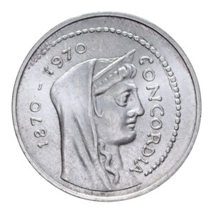 obverse: 1000 LIRE 1970 ROMA CAPITALE AG. 14,64 GR. FDC