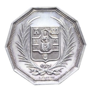 reverse: MEDAGLIA FRANCESE CAISSE D EPARGHE DE LA VILLE DE MONTPELLIER (ARGENT) AG. 16,54 GR. 34,2 MM. SPL-FDC