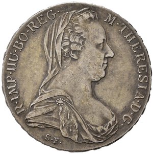 obverse: AUSTRIA. Maria Teresa tallero 1780 zecca Roma. Ag (27,99 g). BB+