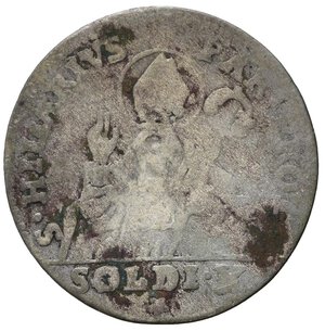 reverse: PARMA. Ferdinando I (1765-1802). 10 soldi o mezza lira 1794. Stemma ovale - Sant  Ilario. Mi. MIR 1085/3. MB