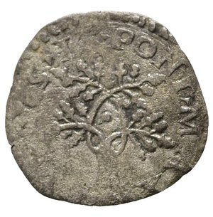 obverse: ROMA. Stato pontificio. Giulio II (1503-1513). Quattrino con San Pietro. Mi (0,51 g). MIR 568. Raro. qMB