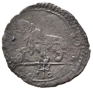 reverse: ROMA. Leone X (1513-1521). Quattrino. Mi (0,58 g). MIR 640; Muntoni 54. BB