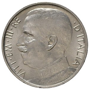 obverse: Regno d Italia. Vittorio Emanuele III (1900-1943). 50 centesimi 1919 contorno liscio 