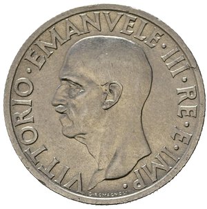 obverse: Regno d Italia. Vittorio Emanuele III (1900-1943). 1 lira 1936 