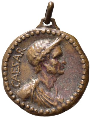 obverse: Medaglie Italiane. Medaglia Regia Nave Giulio Cesare 1914. AE (9,20 g). SPL