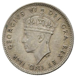 obverse: CANADA. New Foundland. Giorgio VI. 5 Cents 1941 C. Ag. qSPL