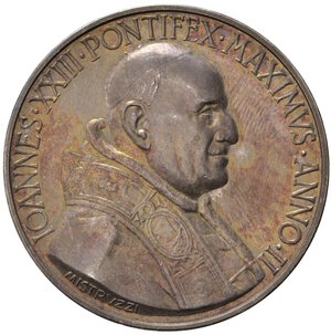 obverse: Medaglie Papali. Giovanni XXIII (1958-1963). Medaglia anno II 
