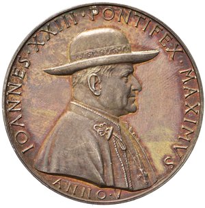 obverse: Medaglie Papali. Giovanni XXIII (1958-1963). Medaglia anno V 