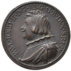 obverse: PERSONAGGI. Paolo Giordano II Orsini (1591-1656) Duca di Bracciano e Principe consorte di Piombino. Medaglia 1623 AE (8,95 g - 27,16 mm). Coniazione postuma. SPL