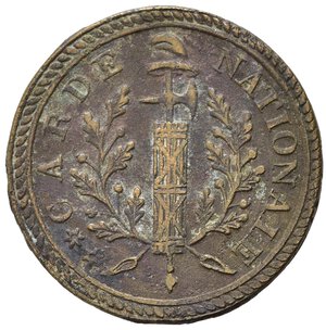 obverse: FRANCIA. Bottone Napoleonico AE (4,26 g). Anellino mancante. BB