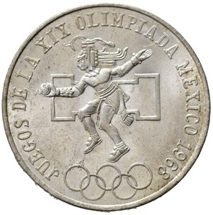 reverse: MESSICO. 25 Pesos 1968. Ag (22,65 g). FDC