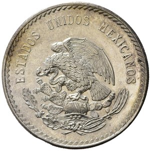 obverse: MESSICO. 5 Pesos 1948. Ag (30,08 g). qFDC