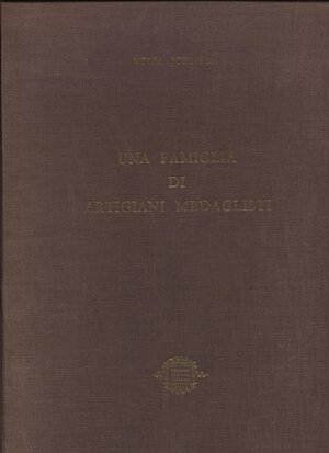 obverse: JOHNSON V. Una famiglia di artigiani medaglisti. Milano, 1966, Pp. 201, 313 ill nel testo. Ril. tutta tela. Buono stato