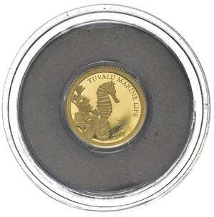 reverse: TUVALU. 1 Dollaro 2010 