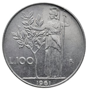 obverse: 100 Lire Minerva 1961 SPL++