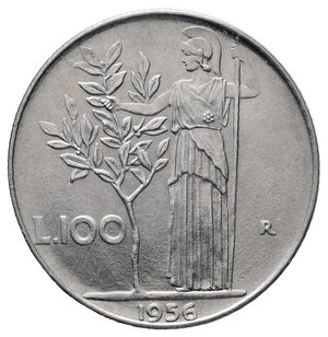 obverse: 100 Lire Minerva 1956 FDC QFDC