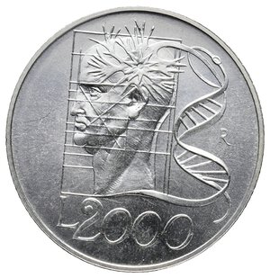 obverse: Verso il 2000 - 2000 Lire argento 1998 L Uomo