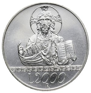 obverse: Verso il 2000 - 2000 Lire argento 1998 La Fede