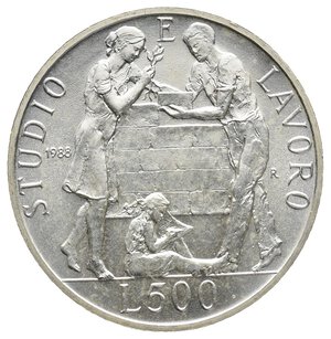 reverse: 500 Lire Don Bosco argento 1988 FDC