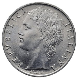 reverse: 100 Lire Minerva 1963 SPL Qfdc
