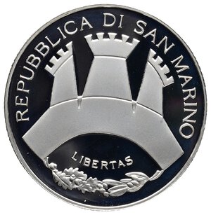 reverse: SAN MARINO 10 Euro argento Canova  2006  PROOF  (In confezione Originale)