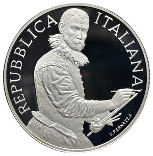 reverse: ITALIA  10 Euro argento 2009 Annibale Carracci PROOF (In confezione Originale)