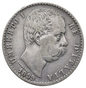 obverse: Umberto I 2 Lire argento 1899