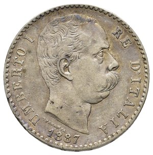 obverse: Umberto I 2 Lire argento 1887