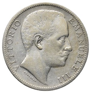 reverse: Vittorio Emanuele III - 2 Lire Aquila argento 1902 qBB