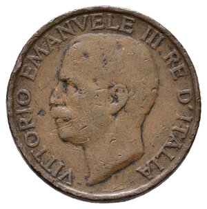 reverse: Vittorio Emanuele III - 10 Centesimi APE 1919 RARA MB