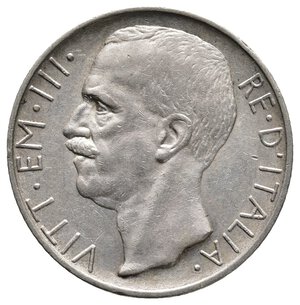 reverse: Vittorio Emanuele III - 10 Lire Biga argento 1929 2 rosette BB