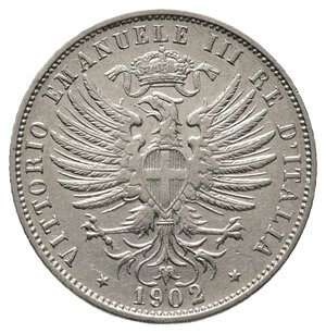 reverse: Vittorio Emanuele III - 25 Centesimi 1902 MB BB