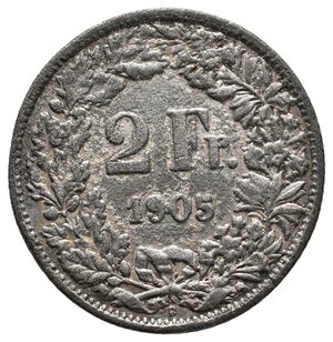 obverse: FALSO EPOCA  - Svizzera  - 2 Francs 1905