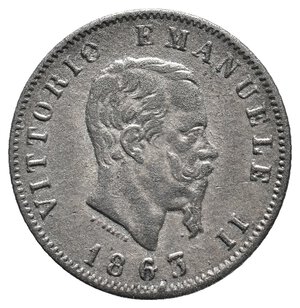 reverse: FALSO EPOCA  - Regno d Italia  - 1 Lira stemma 1863 Milano