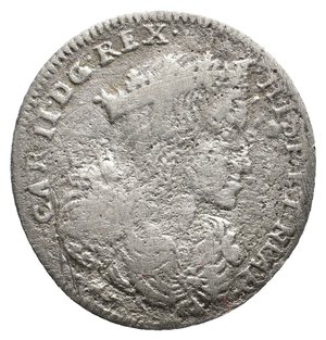 reverse: NAPOLI - Carlo II -20 Grana 1693