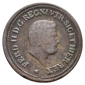 reverse: NAPOLI - Ferdnando II - Tornese uno e mezzo 1854