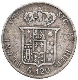 obverse: NAPOLI - Ferdnando II - 120 grana 1856