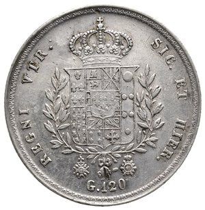 obverse: NAPOLI - Francesco I - 120 grana 1826