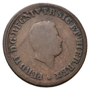 reverse: NAPOLI - Ferdnando II - Tornese uno e mezzo 1854