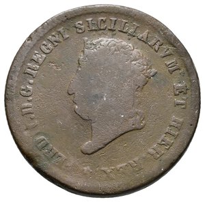 reverse: NAPOLI - Ferdnando II - 5 Tornesi 1819