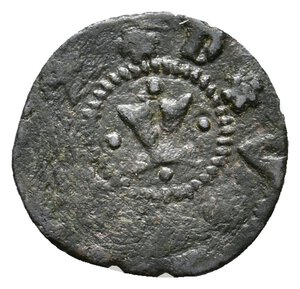 reverse: PADOVA - Francesco II da Cornara (1390-1405) Quattrino da due denari