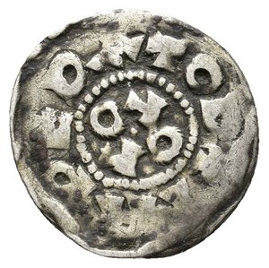 reverse: PAVIA - Ottone III (983-1002) Denaro